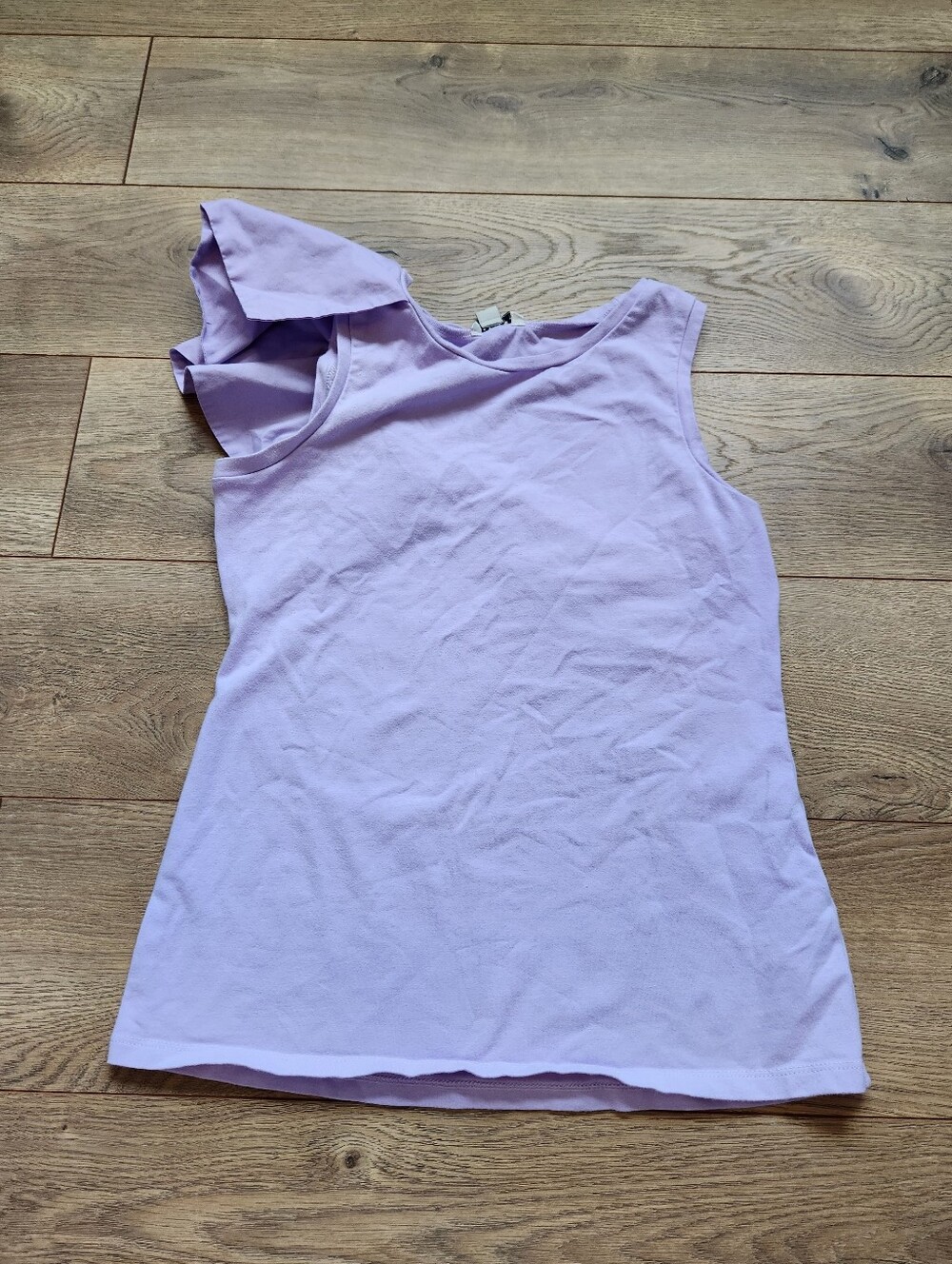 Size 14 Girls Purple Sleeveless Blouse